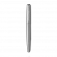 Ручка перьевая PARKER "Jotter Stainless Steel CT", корпус серебристый, детали хром, синяя, 2030946 - 2