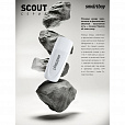 Флеш-диск 4 GB SMARTBUY Scout, USB 2.0, белый, SB004GB2SCW - 8