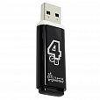 Флеш-диск 4 GB, SMARTBUY Glossy, USB 2.0, черный, SB4GBGS-K - 2
