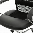 Кресло офисное BRABIX PREMIUM "Stalker EX-608 CH", хром, ткань-сетка/кожзам, черное, 532091 - 6