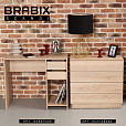 Стол письменный/компьютерный BRABIX "Scandi CD-017", 900х450х750 мм, 2 ящика, дуб сонома, 641895, ЦБ013706-2 - 27