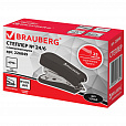 Степлер №24/6, 26/6 МИНИ BRAUBERG "Standard", до 25 листов, с антистеплером, черный, 226849 - 2