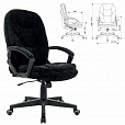 Кресло офисное BRABIX PREMIUM "Trend EX-568", велюр, черное, 533014 - 2