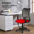 Кресло BRABIX "Spring MG-307", с подлокотниками, комбинированное красное/черное TW, 531405 - 13