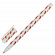 Ручка шариковая BRAUBERG SOFT TOUCH STICK "CHILI PEPPER", СИНЯЯ, мягкое покрытие, узел 0,7 мм, 143708 - 1