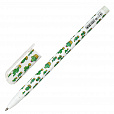 Ручка шариковая BRAUBERG SOFT TOUCH STICK "CACTUS", СИНЯЯ, мягкое покрытие, узел 0,7 мм, 143707 - 2