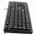 Клавиатура проводная A4TECH KK-3, USB, 104 кнопки, черная, 1530244 - 2