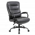 Кресло офисное BRABIX PREMIUM "Heavy Duty HD-004", НАГРУЗКА до 200 кг, экокожа, черное, 531942 - 1