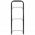 Этажерка (тележка) BOOMHOUSE (БУМХАУС) RC-003 3 яруса, на колесах, В62,5хШ42,5хГ25,5 см, металл, черная, 701455 - 7