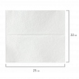 Полотенца бумажные 250 шт., LAIMA (H3) UNIVERSAL WHITE PLUS, 1-слойные, белые, КОМПЛЕКТ 20 пачек, 23х22, V-сложение, 111344 - 6