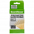Зубочистки бамбуковые 800 шт. в коробке с подвесом, BOOMHOUSE, КОД 1С, 701955 - 6