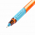 Ручка шариковая масляная с грипом BRAUBERG "Extra Glide GT Sky Blue", СВЕТЛО-СИНЯЯ, игольчатый узел 0,7 мм, линия письма 0,35 мм, 144074 - 4
