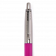 Ручка шариковая PARKER "Jotter Orig Magenta", корпус розовый, нержавеющая сталь, блистер, синяя, 2075996 - 5