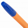 Ручки шариковые с грипом BRAUBERG "ULTRA GT ORANGE", НАБОР 10 ШТУК, СИНИЕ, 0,35 мм, блистер, 144057 - 6