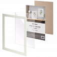 Рамка 21х30 см небьющаяся, аналог IKEA, багет 21 мм, МДФ, BRAUBERG "Idea", белая, 391370 - 6