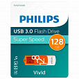 Флеш-диск 128 GB PHILIPS VIVID, разъем USB 3.0, желтый, FM12FD00B/97 - 3