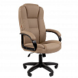 Кресло офисное Chairman CH 600 LT, экокожа, бежевое, 7158660 - 1