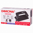 Дырокол металлический ОФИСМАГ, до 10 листов, черный, 229692 - 2