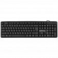 Клавиатура проводная DEFENDER Element HB-520, USB, 104 клавиши + 3 дополнительные клавиши, черная, 45522 - 1