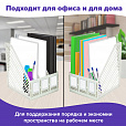 Лоток вертикальный для бумаг BRAUBERG "Office-Expert", 215 мм, 3 отделения, сборный, серый, 238018 - 11