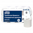 Бумага туалетная TORK PREMIUM, спайка 8 рулонов по 23 метра (Система T4) 2-слойная, белая, 120320 - 2