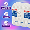 Полотенца бумажные 190 шт., LAIMA (Система H2) UNIVERSAL WHITE, 1-слойные, белые, КОМПЛЕКТ 21 пачка, 22,5х20,5 см, Z-сложения, 112517 - 9