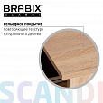 Стол письменный/компьютерный BRABIX "Scandi CD-017", 900х450х750 мм, 2 ящика, дуб сонома, 641895, ЦБ013706-2 - 22