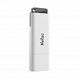 Флеш-диск 64 GB NETAC U185, USB 2.0, белый, NT03U185N-064G-20WH - 2