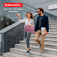 Папка-портфель пластиковая BRAUBERG А4 (327х254х30 мм), 13 отделений, розовая, 221441 - 9