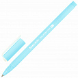 Ручка шариковая BRAUBERG SOFT TOUCH STICK "PASTEL" СИНЯЯ, мягкое покрытие, корпус ассорти, узел 0,7 мм, 143698 - 5