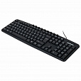 Клавиатура проводная SONNEN KB-8137, USB, 104 клавиши + 9 дополнительных, мультимедийная, черная, 512652 - 1