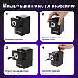 Точилка механическая BRAUBERG "BLACK JACK", крепление к столу, металлический механизм, цвет чёрный, 222516 - 16