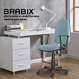 Кресло BRABIX "Prestige Start MG-312", эргономичная спинка, ткань, бирюзовое, 531921 - 15