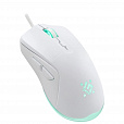 Мышь проводная DEFENDER Arga GM-049, 1200/1800/2400/3600 dpi, 5 кнопок+1 колесо-кнопка, белый, 52048 - 1