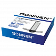 Сушилка для рук ВЫСОКОСКОРОСТНАЯ АНТИВАНДАЛЬНАЯ SONNEN HSD-A3898, 1400 Вт, 80 м/с, IPX1, 72 дБ, нержавеющая сталь, 701863 - 2