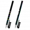 Ручка шариковая с принтом FUNSTER STICK "BLACK CAT", СИНЯЯ, SOFT TOUCH покрытие, узел 0,7 мм, линия 0,35 мм, 144391 - 1