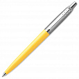 Ручка шариковая PARKER "Jotter Orig Yellow", корпус желтый, нержавеющая сталь, блистер, синяя, 2076056 - 2