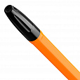 Ручка шариковая BRAUBERG "ULTRA ORANGE", ЧЕРНАЯ, узел 0,7 мм, чернила ГЕРМАНИЯ, наконечник ШВЕЙЦАРИЯ, 143563 - 5