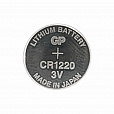 Батарейка литиевая GP Lithium CR1220 "таблетка, дисковая, кнопочная" 1 шт., блистер (отрывной блок), CR1220RA-7C5 - 2