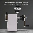 Точилка механическая BRAUBERG "METALLIC-X", для ч/гр и цветных карандашей (в том числе утолщенных), крепление, металлический корпус, 228481 - 14