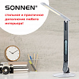 Настольная лампа-светильник SONNEN BR-898A, подставка, LED, 10 Вт, белый, 236661 - 20