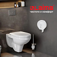 Диспенсер для туалетной бумаги LAIMA PROFESSIONAL BASIC (Система T2), малый, белый, ABS-пластик, 606682 - 18