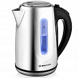 Чайник BRAYER BR1014, 1,7 л, 2200 Вт, закрытый нагревательный элемент, сталь - 4