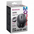 Мышь беспроводная DEFENDER Auris MB-027, USB, 3 кнопки + 1 колесо-кнопка, оптическая, черная, 52027 - 5