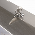 Диспенсер для полотенец LAIMA PROFESSIONAL INOX, (Система H2) Z-сложения, нержавеющая сталь, матовый, 605694 - 6