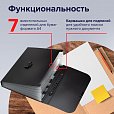 Папка-портфель пластиковая BRAUBERG "Energy" А4 (330х256х32 мм), 7 отделений, черная, 221204 - 13