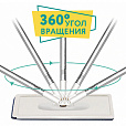 Комплект для уборки: швабра, ведро 8 л/7 л двухкамерное с отжимом, насадка, LIGHT MOP, MILEY, 901-618 - 10