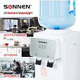 Кулер для воды SONNEN TSE-02WP, настольный, НАГРЕВ/ОХЛАЖДЕНИЕ ЭЛЕКТРОННОЕ, 2 крана, белый, 455622 - 17