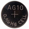 Батарейки КОМПЛЕКТ 10 шт., GP Alkaline, 189A (G10, LR54), алкалиновые, отрывной блок, 189FRA-2C10 - 2