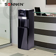 Кулер для воды SONNEN FSE-03B, напольный, нагрев/охлаждение, НИЖНЯЯ ЗАГРУЗКА, 3 крана, черный, 454998 - 18